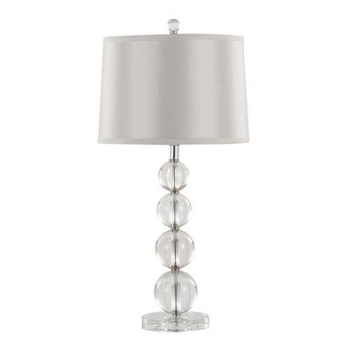 Olaf 27" Crystal Table Lamp - Set Of 2